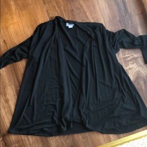 black maternity cardigan